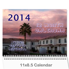 Austin Wall Calendar 11 x 8.5 (12 Cover