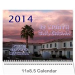 Austin Wall Calendar 11 x 8.5 (12-Months)