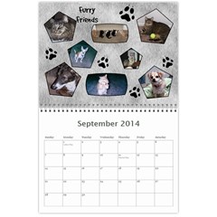 Austin Wall Calendar 11 x 8.5 (12 Sep 2014