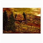 Cozy Cabin - Ave Hurley - Postcard 5  x 7 