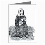 Ave Hurley   Card   Mary & Jesus Greeting Card