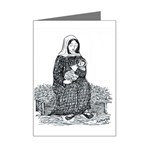 Ave Hurley   Card   Mary & Jesus Mini Greeting Card