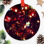 Christmas Tree Close Up - Ornament (Round)