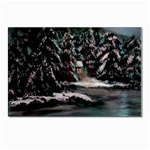  Winter Night - Ave Hurley -  Postcard 5  x 7 