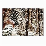 Castle Yard in Winter - Postcard 5  x 7 