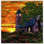 Jessica s Cottage by Ave Hurley - Canvas 12  x 12 