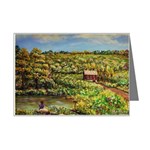 Tenant House in Summer by Ave Hurley - Mini Greeting Card