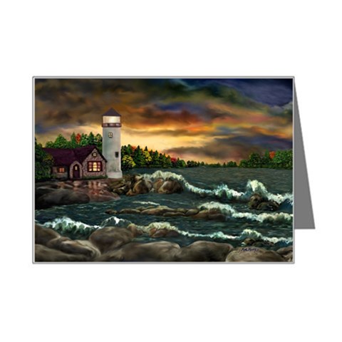 David s Lighthouse by Ave Hurley Left