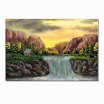 Brenton s Waterfalls by Ave Hurley - Postcard 5  x 7 
