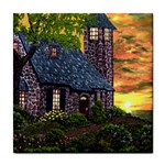 Essex Lighthouse by Ave Hurley - Tile Coaster