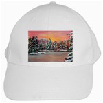 Jane s Winter Sunset by Ave Hurley - White Cap