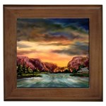 Abigail s Hideaway by  Ave Hurley - Framed Tile