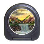 Brenton s Waterfall by Ave Hurley - Travel Alarm Clock