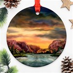 Abigail s Hideaway by Ave Hurley - Ornament (Round)