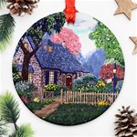 Essex Cottage by Ave Hurley - Ornament (Round)