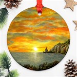 Sunset Of Hope  Ornament (Round)