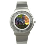 Essex Lighthouse by Ave Hurley - Stainless Steel Watch