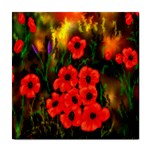 Poppies 3 -  Ave Hurley -  Tile Coaster