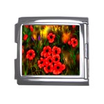 Poppies 3 -  Ave Hurley -  Mega Link Italian Charm (18mm)
