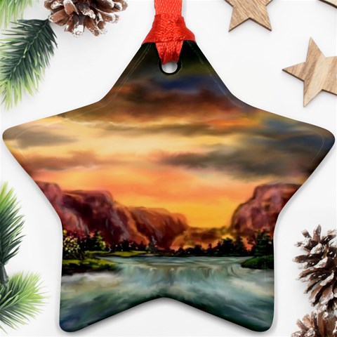 Abigails Hideaway Ave Hurley Ah 001 23   875kb Ornament (Star) from ArtsNow.com Front