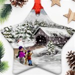 Snowbridge by Ave Hurley -  Ornament (Star)