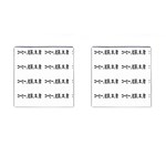 Coffeeteabooksong Cufflinks (Square)