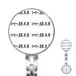 Coffeeteabooksong Stainless Steel Nurses Watch