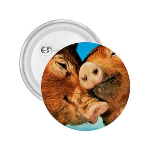 Pigs Hogs 2.25  Button from ArtsNow.com Front