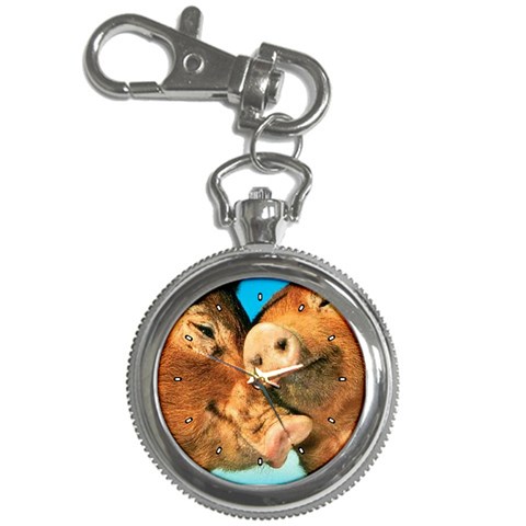 Pigs Hogs Key Chain Watch from ArtsNow.com Front