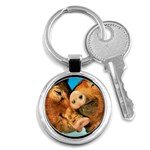 Pigs Hogs Key Chain (Round)