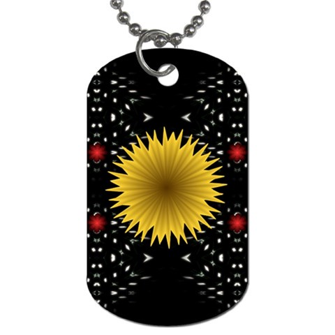 Simple Nature Dog Tag (One Side) from ArtsNow.com Front
