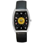 Simple Nature Barrel Style Metal Watch