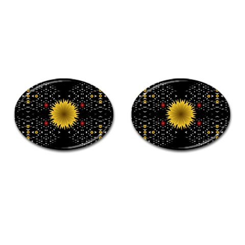 Simple Nature Cufflinks (Oval) from ArtsNow.com Front(Pair)