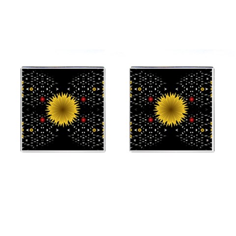 Simple Nature Cufflinks (Square) from ArtsNow.com Front(Pair)