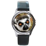 Lemur Round Metal Watch