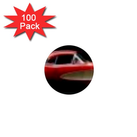 red corvette 1  Mini Magnet (100 pack)  from ArtsNow.com Front