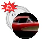 red corvette 2.25  Button (100 pack)