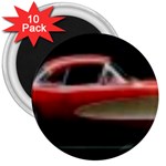 red corvette 3  Magnet (10 pack)