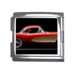 red corvette Mega Link Italian Charm (18mm)