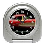 red corvette Travel Alarm Clock