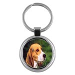 beagle Key Chain (Round)