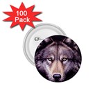 wolf 1.75  Button (100 pack) 