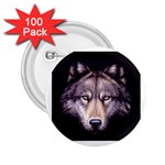 wolf 2.25  Button (100 pack)