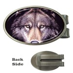 wolf Money Clip (Oval)