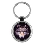 wolf Key Chain (Round)