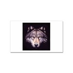 wolf Sticker (Rectangular)