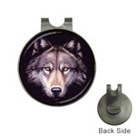 wolf Golf Ball Marker Hat Clip