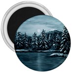Winter Moon -  Ave Hurley   3  Magnet