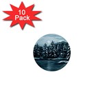 Winter Moon -  Ave Hurley   1  Mini Magnet (10 pack) 
