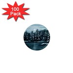 Winter Moon -  Ave Hurley   1  Mini Magnet (100 pack) 